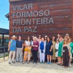 Docentes associados à Sousa Mendes Foundation de Nova Iorque visitaram o Memorial aos Refugiados e ao Cônsul Aristides de Sousa Mendes, em Vilar Formoso.